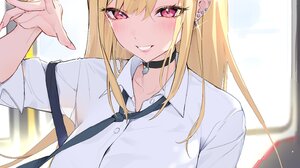 Houkiboshi Women Blonde Kitagawa Marin Sono Bisque Doll Wa Koi Wo Suru Drawing Digital Art Anime Gir 2926x4096 Wallpaper