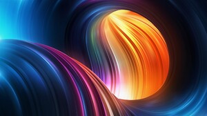 Colorful Wave 2560x1440 Wallpaper