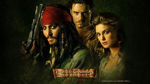 Elizabeth Swann Jack Sparrow Johnny Depp Keira Knightley Movie Orlando Bloom 1920x1200 Wallpaper