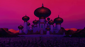 Aladdin Animation Animated Movies Film Stills Disney Walt Disney Agrabah The Sultans Palace City Cit 1920x1080 wallpaper