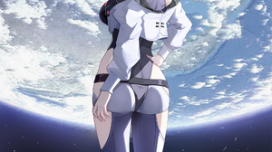 Lucy Edgerunners Anime Girls Planet Cyberpunk Edgerunners Space Earth 1958x4000 Wallpaper