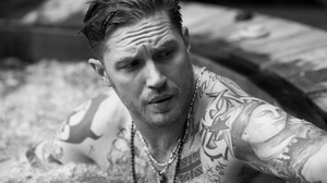Actor Black Amp White English Tattoo Tom Hardy 2500x1667 Wallpaper