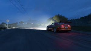 Forza Forza Horizon 5 Toyota Supra MK4 Road Asphalt Paul Walker Car Video Games 1920x1080 Wallpaper