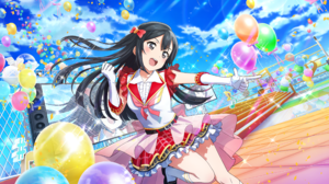 Yuki Setsuna Love Live Love Live Nijigasaki High School Idol Club Anime Anime Girls Sky Clouds Ballo 4096x2520 Wallpaper