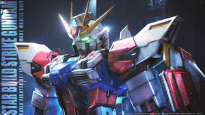 Anime Mechs Gundam Build Fighters Star Build Strike Gundam Super Robot Taisen Gundam Artwork Digital 4000x2250 Wallpaper
