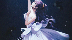 Anime Anime Girls White Dress Hyonee Vertical Vertical Display 2637x4299 Wallpaper