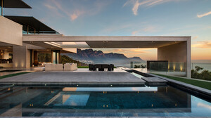 House Modern Architecture Swimming Pool Mountains Cape Town South Africa Twelve Apostles Table Mount 1559x1039 Wallpaper