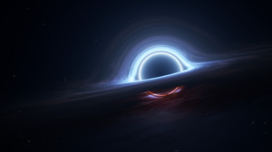 Science Fiction Black Holes Blue Space Stars Galaxy 3840x1620 Wallpaper