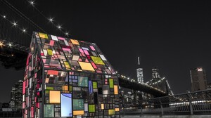 Architecture Bridge Urban Cityscape House Building Lights New York City USA Brooklyn Brooklyn Bridge 1600x1067 Wallpaper