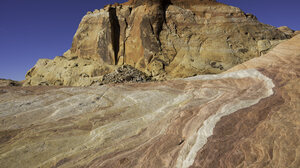 Valley Of Fire State Park Rock Formation Landscape Photography Crazy Hill Clear Sky Nature 6144x4096 wallpaper