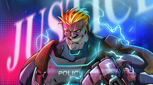 Cyberpunk Man Police 3840x2160 Wallpaper