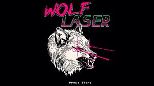 Pixelated Head Wolf Laser 1920x1080 Wallpaper