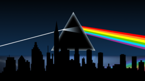 Pink Floyd Album Covers Abstract Silhouette 1920x1080 Wallpaper