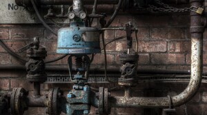 Pipes Valves Rust Old 2048x1361 Wallpaper