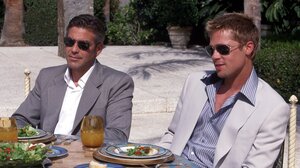Brad Pitt George Clooney 2973x1961 Wallpaper