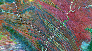 Aerial Namibia Ugab River 1920x1200 Wallpaper