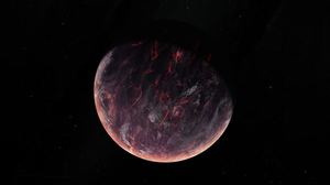 Planet Exoplanet Stars Space Galaxy Volcano 5120x2880 Wallpaper