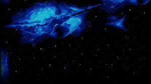 Space Stars Nebula Video Games Black Blue 1920x1200 Wallpaper
