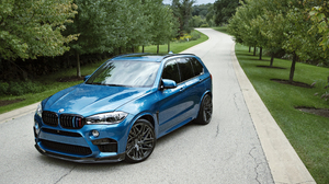BMW X5 BMW Blue Car SUV Luxury Car Car Vehicle 4096x2730 Wallpaper