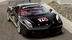Ferrari Ferrari 458 Black Cars Livery Race Cars 3840x2437 Wallpaper