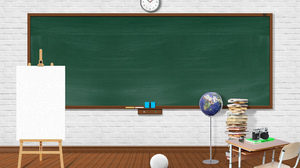 Classroom Chalkboard Books 6400x4000 Wallpaper