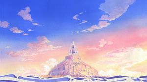 One Piece Anime Sea Water Clouds Sky 1920x1080 Wallpaper