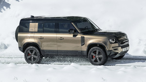 Car Land Rover Land Rover Defender Suv Snow Vehicle 3029x1704 Wallpaper