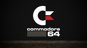 Commodore 64 Commodore Computer Retro Computers Logo Simple Background PC Gaming Minimalism 3840x2160 wallpaper