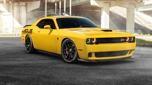 Dodge Challenger Dodge Vehicle Muscle Cars Car Yellow Cars 3840x2160 Wallpaper