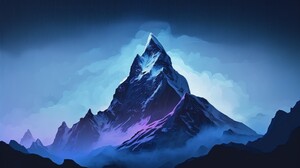 Ai Art Illustration Matterhorn Mountains Nature Snow 4579x2616 Wallpaper