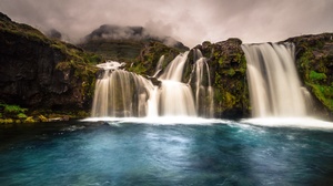 Earth Waterfall 2560x1595 Wallpaper