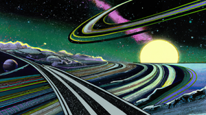 Ai Art Ai Painting Painting Landscape Surreal Space Rings Of Saturn Alien World Planet Space Art Sta 3840x2160 Wallpaper