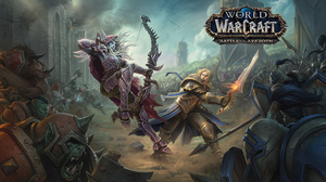 World Of Warcraft World Of Warcraft Battle For Azeroth Horde Alliance Sylvanas Windrunner Anduin Wry 2560x1440 Wallpaper