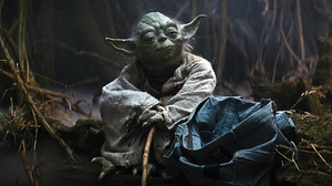 Star Wars Episode V The Empire Strikes Back Movies Film Stills Yoda Jedi Backpacks Mist Swamp Dagoba 1920x1080 Wallpaper