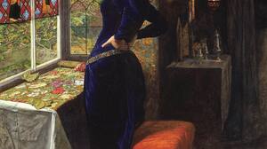 Oil Painting Oil On Canvas John Everett Millais Women Artwork Classical Art Portrait Display Short H 2259x2765 Wallpaper