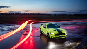 Ford Ford Mustang Car Time Lapse Green Car Muscle Car 4134x2756 Wallpaper