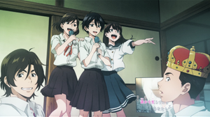 Anime Anime Movie Anime Girls Anime Boys Japanese Crown Microphone Schoolgirl School Uniform Anime S 1920x1200 Wallpaper