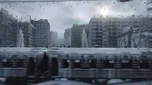Metro Exodus Screen Shot Train Post Apocalypse Apocalyptic 3840x2160 Wallpaper