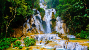Nature Rock Vietnam Waterfall 3000x1999 Wallpaper