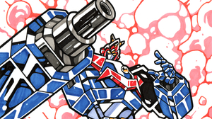 Anime Mechs Voltes V Super Robot Taisen Artwork Digital Art Fan Art 2400x1708 Wallpaper