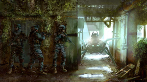 Soldier Mecha Battle 3300x2000 wallpaper