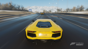 Forza Horizon 4 Forza Horizon Forza PlaygroundGames Car Driving CGi Lamborghini Aventador LibertyWal 1920x1080 Wallpaper