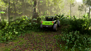 Nature Greenery Forza Horizon Car Rear View Taillights Trees Leaves Vehicle Video Games CGi 3840x2160 Wallpaper