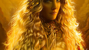 The Lord Of The Rings Blonde Galadriel Rings Of Power Digital Digital Art Artwork Portrait Character 3840x4800 Wallpaper