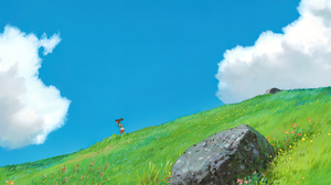 Spirited Away Sen To Chihiro Animated Movies Film Stills Sky Clouds Grass Hayao Miyazaki Summer Anim 1920x1080 Wallpaper