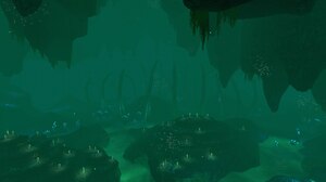 Video Games Screen Shot Bones Subnautica Underwater Cave 1920x1080 Wallpaper