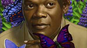 Star Wars Jedi Mace Windu Butterfly Samuel L Jackson 1280x1792 Wallpaper