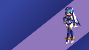 Megaman Zero Mega Man Rockman X DiVE Leviathan Megaman Zero Pixel Art Pixelated Robot Minimalism Sim 3840x2160 Wallpaper