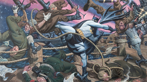 Comics Comix Comic Art Batman Mask Batman DC Comics Spandex Fighting Superhero Artwork Cape Water Gu 1920x1080 Wallpaper