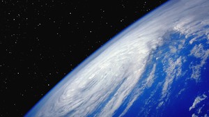 Space Earth Stars Hurricane Nature Clouds 2560x1600 Wallpaper